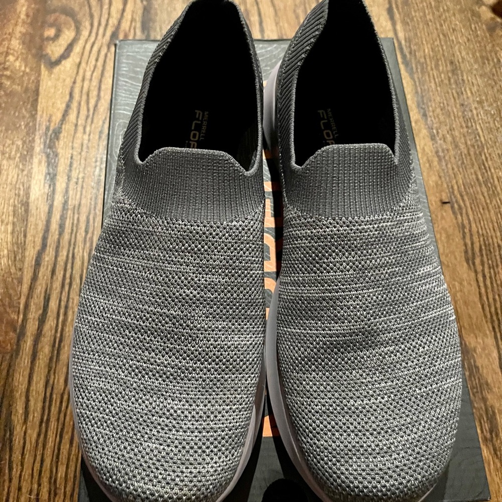 Merrill Cloud Moc Knit , Float Eco casual slip ons brand new